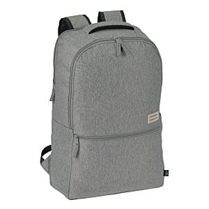 Additional Image 1 - a grey backpack with straps