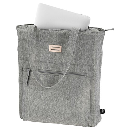 Additional Image 2 - a grey bag with a laptop in it