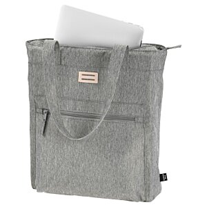 Additional Image 2 - a grey bag with a laptop in it