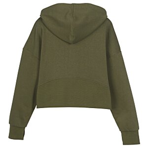 Additional Image 1 - a green hoodie on a white background