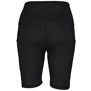 Additional Image 1 - a black shorts on a white background