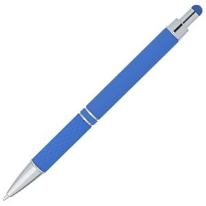Additional Image 2 - a blue pen with a silver tip