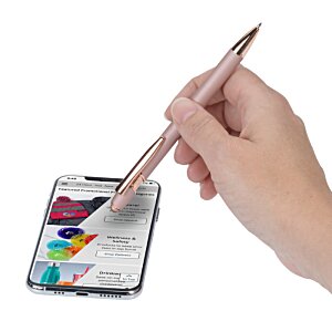 Additional Image 5 - a hand holding a pen over a cell phone