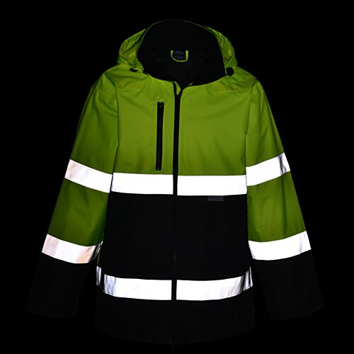 Additional Image 1 - a green and black jacket