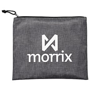 Additional Image 1 - a grey pouch with white text