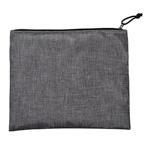 Additional Image 2 - a grey square object with a zipper