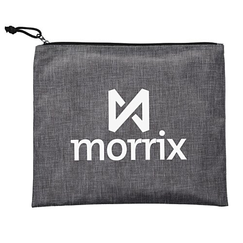 Additional Image 1 - a grey pouch with white text