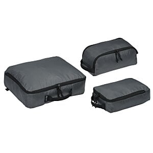 Additional Image 1 - a group of black and grey suitcases