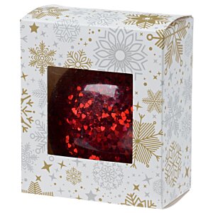 Additional Image 1 - a white box with a red ball inside