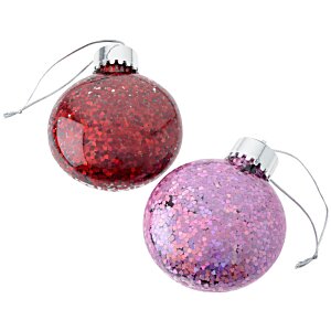 Additional Image 3 - a pair of christmas ornaments