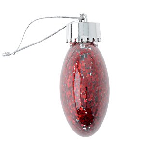 Additional Image 2 - a red and silver ornament