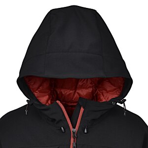 Additional Image 2 - a person wearing a black jacket with a hood