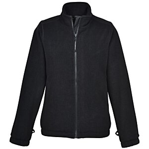 Additional Image 3 - a black jacket with a zipper