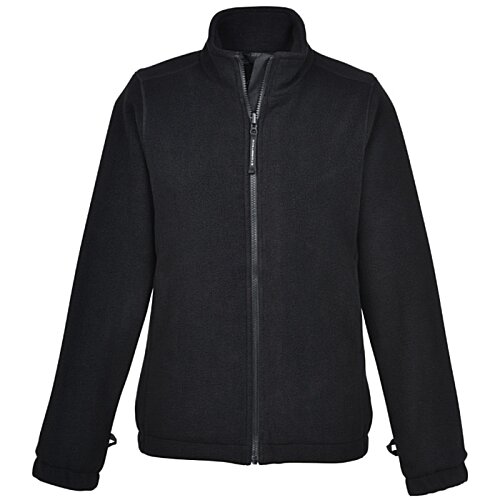 Additional Image 3 - a black jacket with a zipper