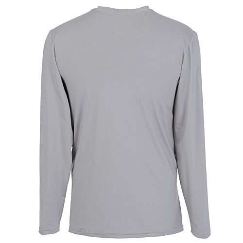 Additional Image 1 - a grey long sleeved shirt