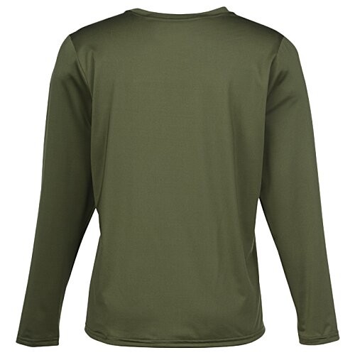 Additional Image 1 - a green long sleeved shirt