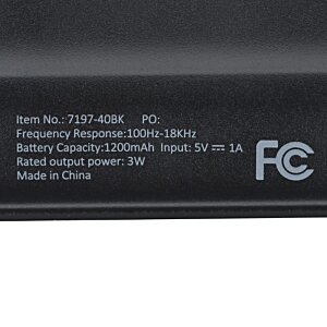 Additional Image 6 - a close up of a black device