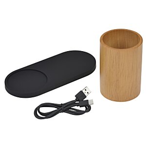 Additional Image 1 - a black and brown object next to a black cord