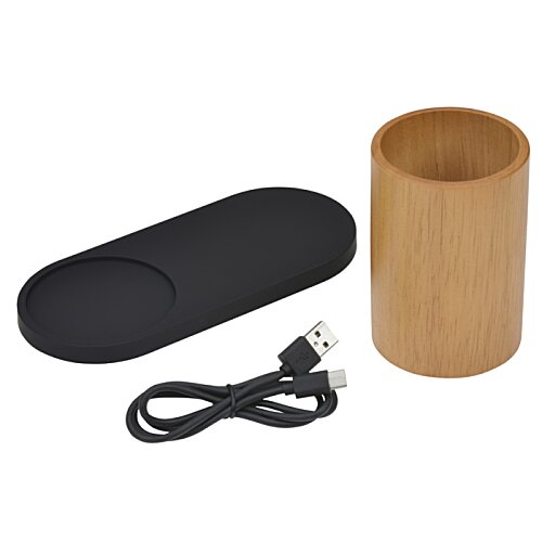Additional Image 1 - a black and brown object next to a black cord