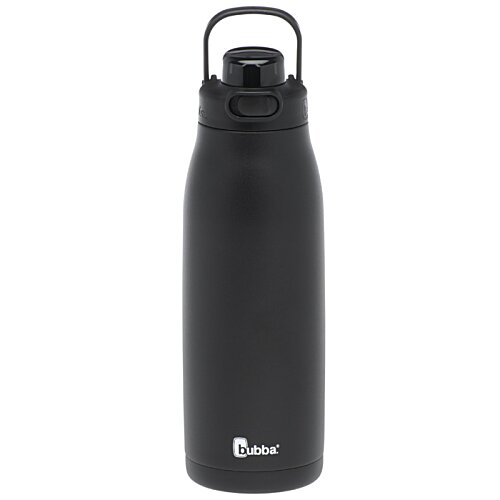 Additional Image 2 - a black water bottle with a white background