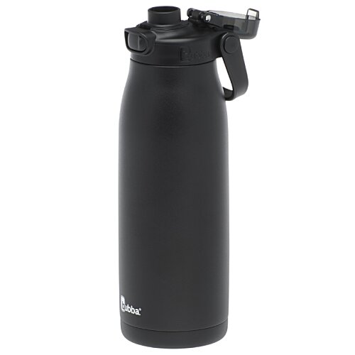 Additional Image 3 - a black water bottle with a handle