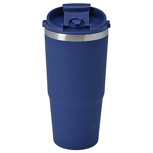 Additional Image 3 - a blue tumbler with a lid