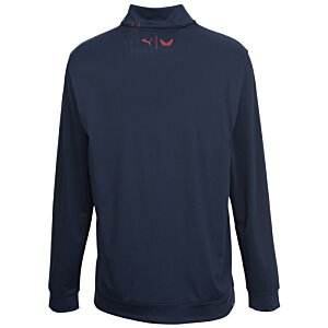 Additional Image 1 - a blue long sleeved shirt