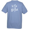 View Image 2 of 4 of Life is Good Garment-Dyed Tee - Screen - Colors - LIG