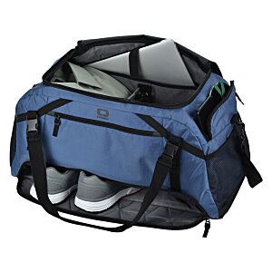 Additional Image 3 - a blue and black duffel bag