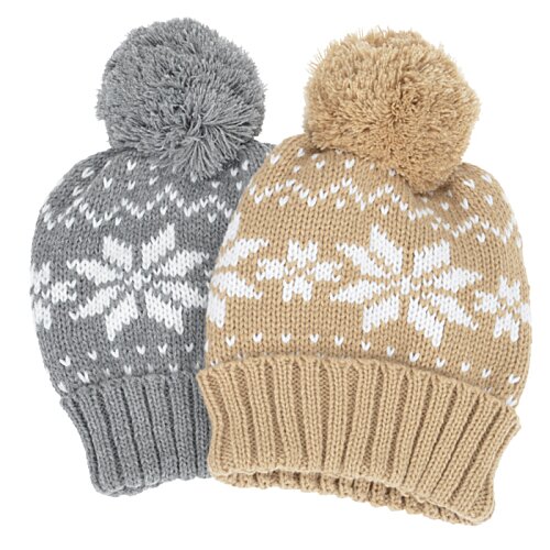 Additional Image 2 - a pair of knit hats