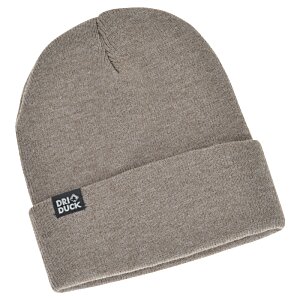 Additional Image 1 - a grey beanie with a logo on it