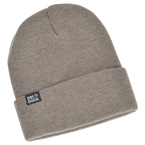 Additional Image 1 - a grey beanie with a logo on it
