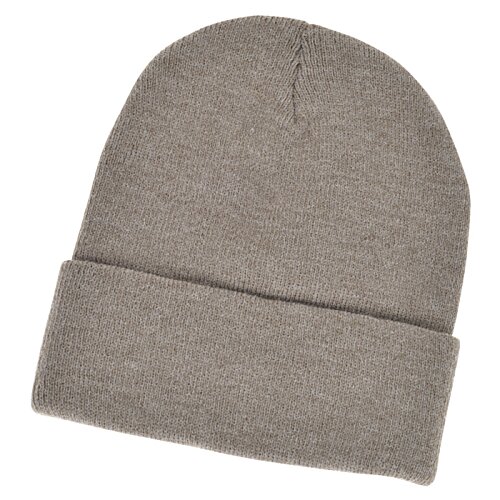 Additional Image 2 - a grey beanie on a white background
