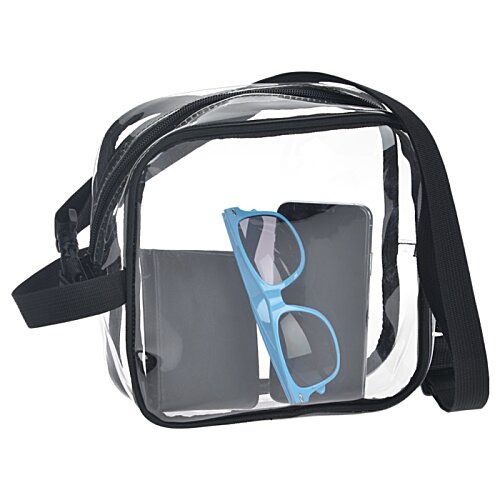 Additional Image 1 - a black bag with a blue logo on it