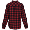 View Image 2 of 3 of Plaid Flannel Two Pocket Shirt - Ladies'
