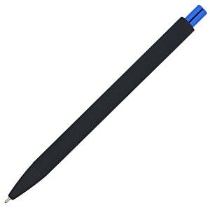 Additional Image 3 - a black pen with a blue cap