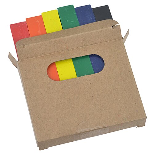 Additional Image 1 - a brown bag with colorful markers in it