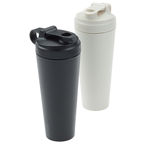 Additional Image 8 - a black and white plastic water bottles