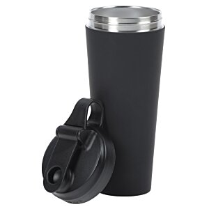 Additional Image 4 - a black and silver cup