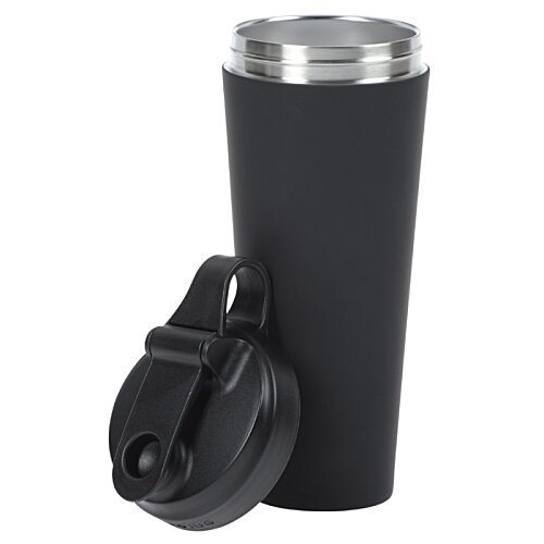 Additional Image 4 - a black and silver cup