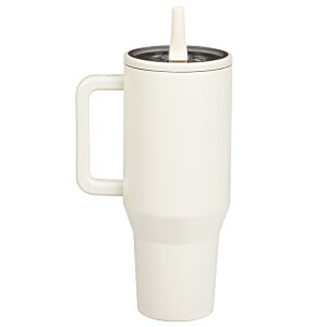 Additional Image 3 - a white cup with a straw