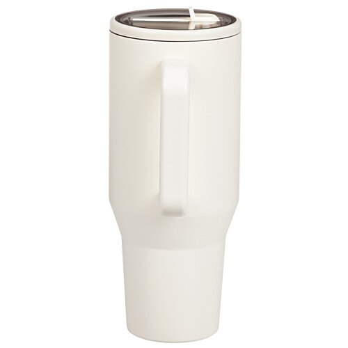 Additional Image 2 - a white mug with a silver lid