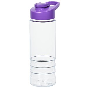 Additional Image 1 - a water bottle with a purple lid