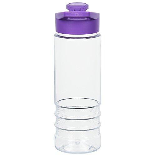 Additional Image 3 - a water bottle with a purple lid