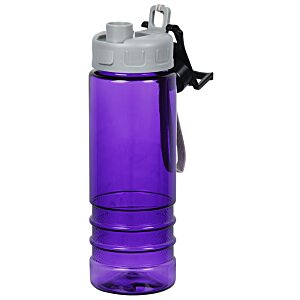 Additional Image 2 - a purple water bottle with a white lid