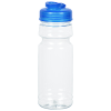 View Image 2 of 5 of Clear Impact Trainer Bottle with Flip Drink Lid - 24 oz.