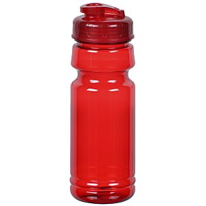 Additional Image 2 - a red water bottle with a red lid