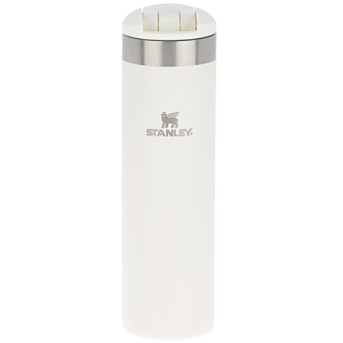 Additional Image 1 - a white cylinder with silver top