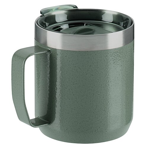 Additional Image 1 - a green mug with a silver lid