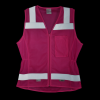 View Image 4 of 4 of Xtreme Visibility Reflective Zip Vest - Ladies'